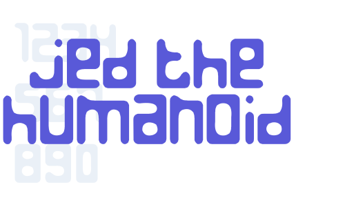 Jed the Humanoid Font Download