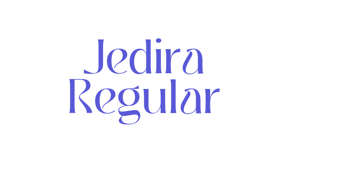 Jedira Regular Font Download