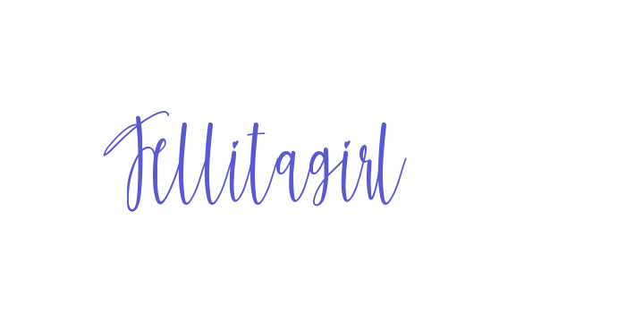 Jellitagirl Font