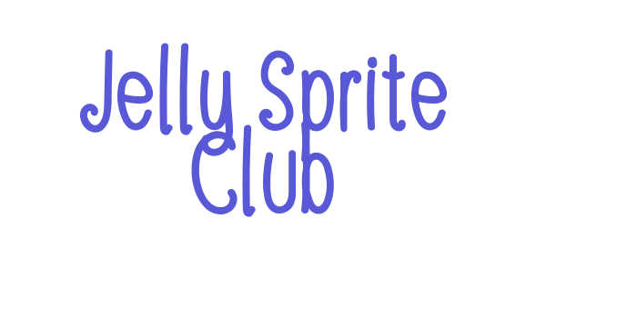 Jelly Sprite Club Font