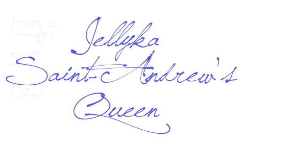 Jellyka Saint-Andrew’s Queen font free