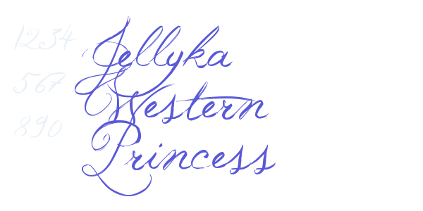 Jellyka Western Princess font free