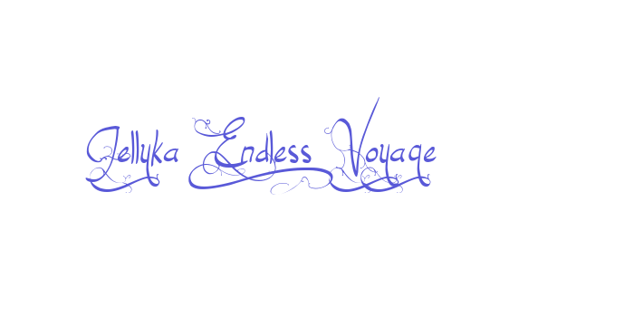 Jellyka End_less Voyage Font Download