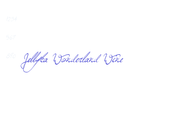 Jellyka Wonderland Wine Font Download