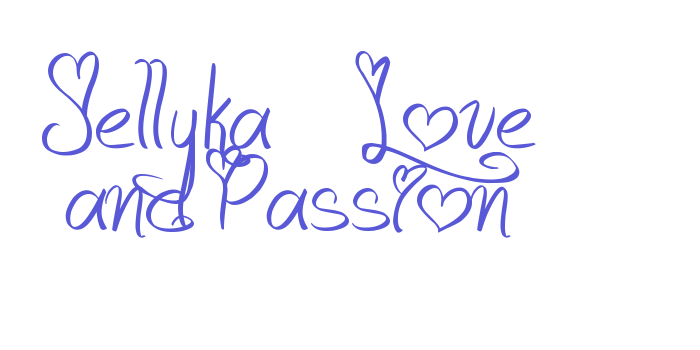 Jellyka – Love and Passion Font Download