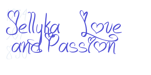 Jellyka – Love and Passion-font-download