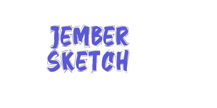 Jember Sketch Font Download