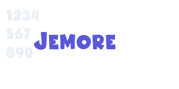 Jemore font free