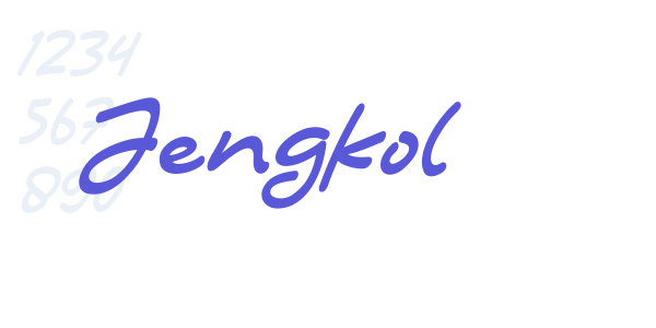 Jengkol font