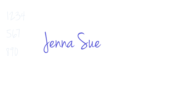 Jenna Sue font free