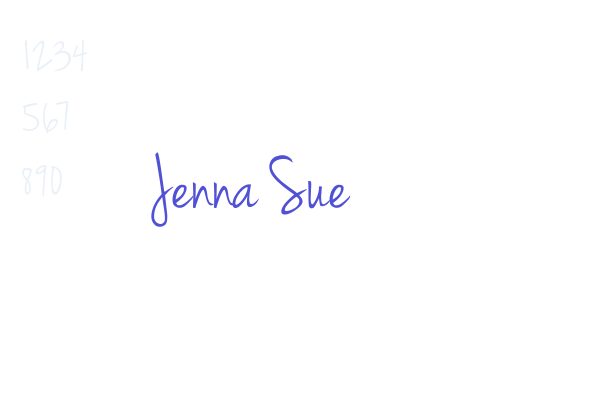 Jenna Sue Font Download