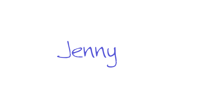 Jenny Font Download