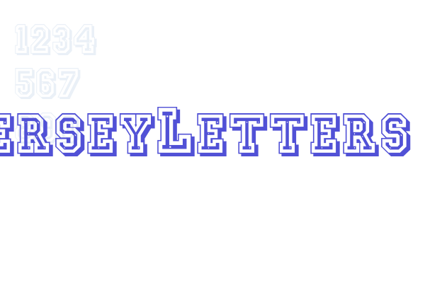 JerseyLetters Font Download