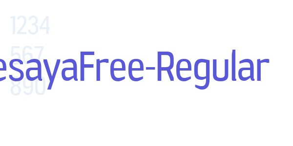 JesayaFree-Regular font free