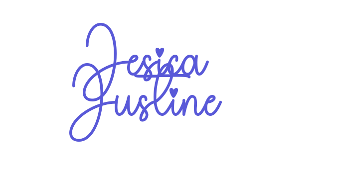 Jesica Justine Font Download