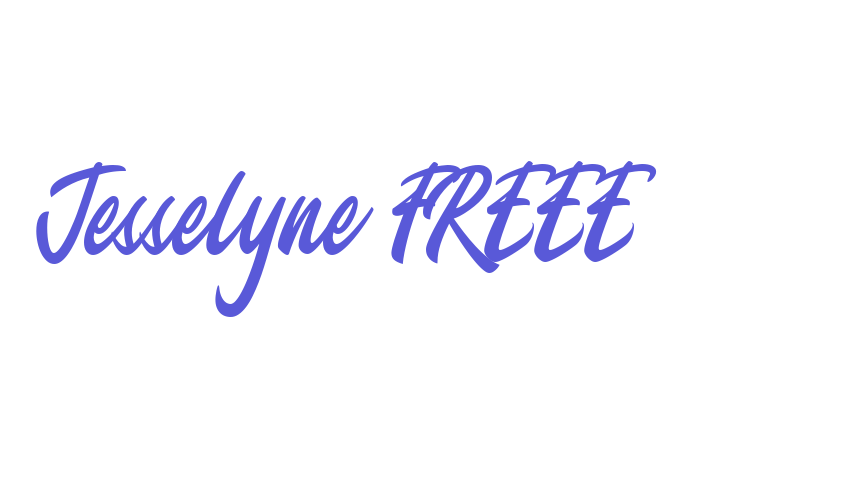 Jesselyne FREEE Font