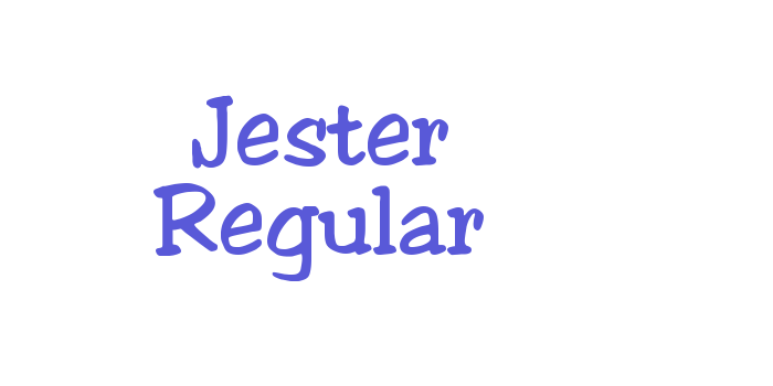 Jester Regular Font Download