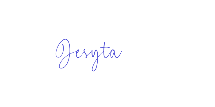 Jesyta Font Download