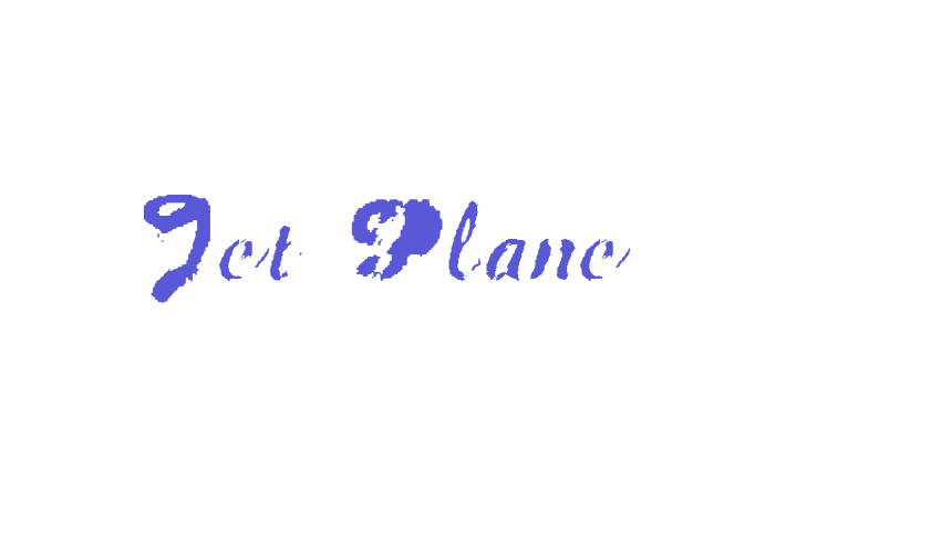 Jet Plane Font