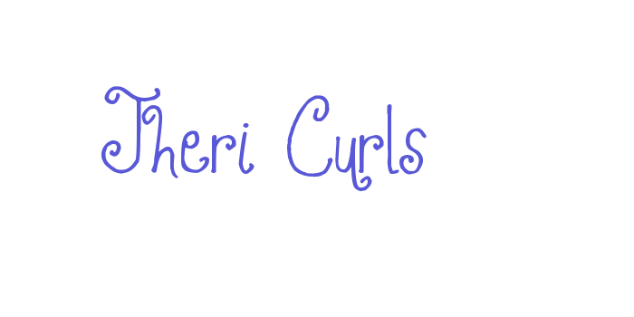 Jheri Curls Font Download