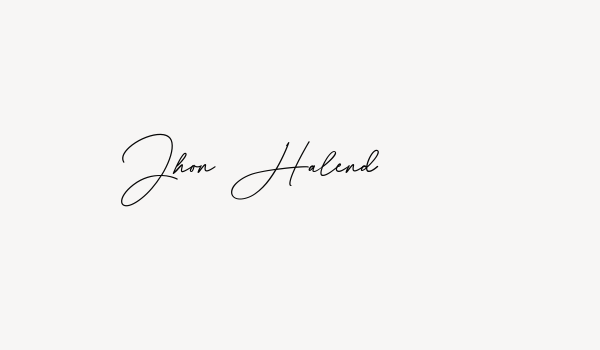 Jhon Halend Font