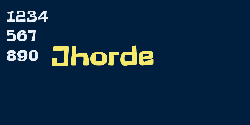 Jhorde