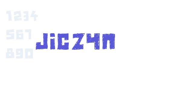 Jiczyn font free