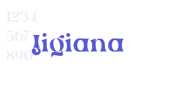 Jigiana font free