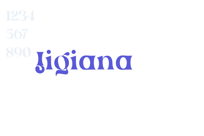 Jigiana font free