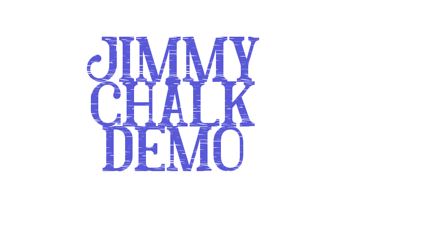 Jimmy Chalk Demo Font Download