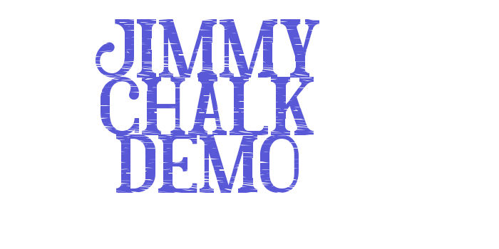 Jimmy Chalk Demo Font Download