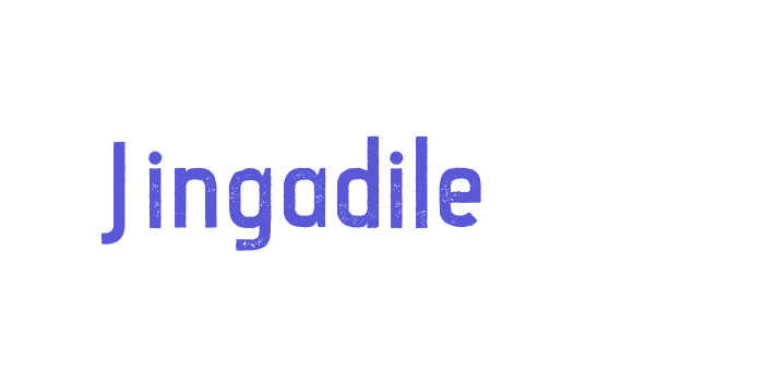 Jingadile Font Download