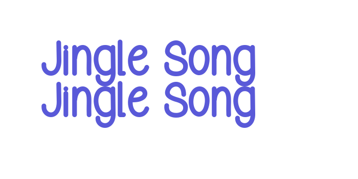 Jingle Song Jingle Song Font Download