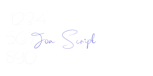 Joa Script-font-download