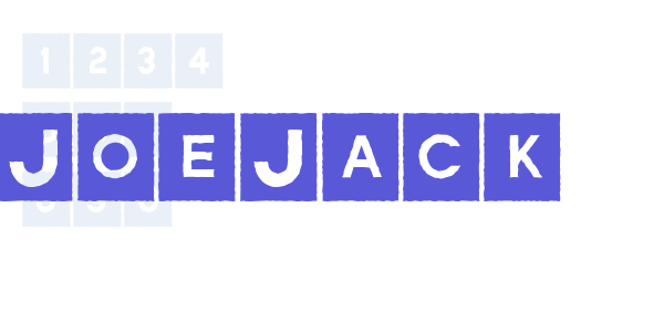 JoeJack font free