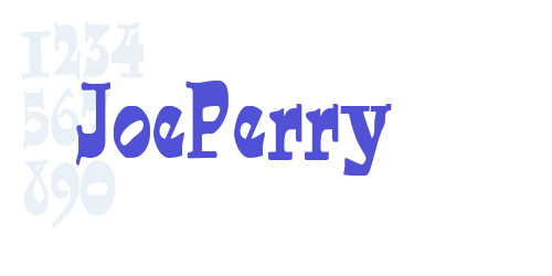 JoePerry-font-download