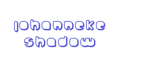 Johanneke Shadow font free