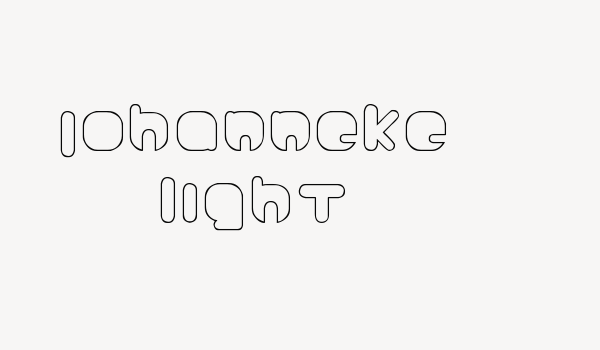 Johanneke Light Font