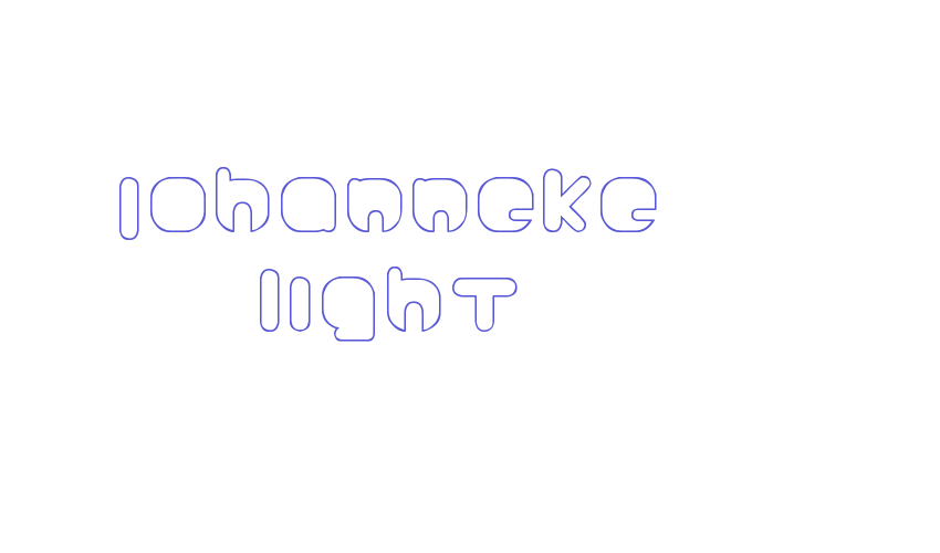 Johanneke Light Font Download