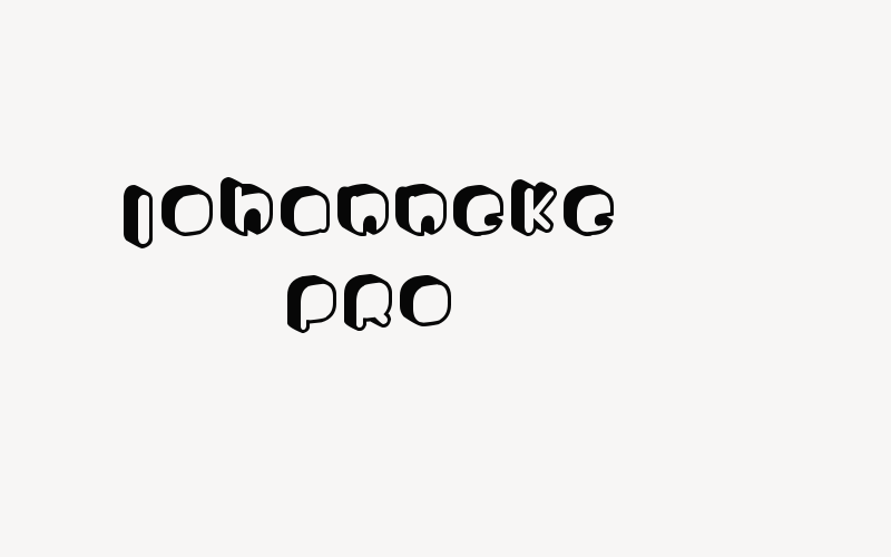 Johanneke Pro Font