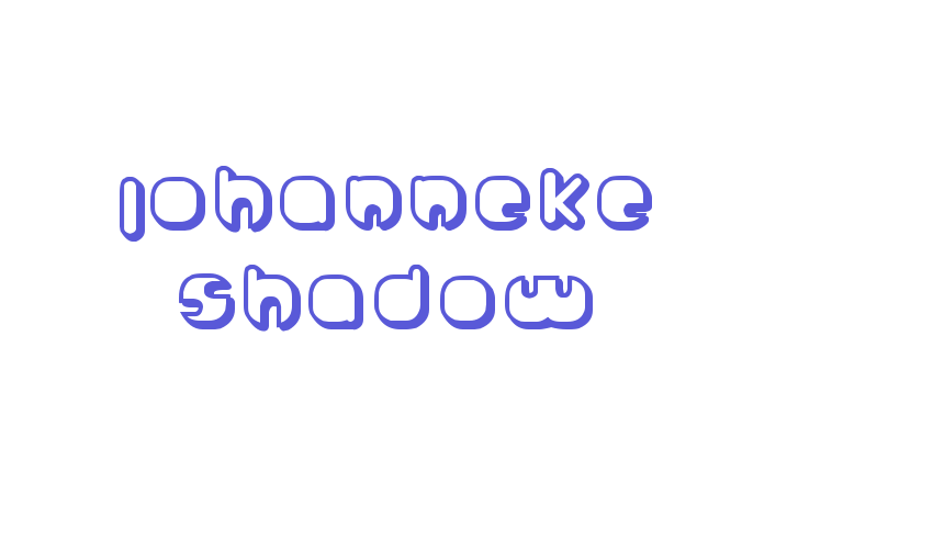 Johanneke Shadow Font Download