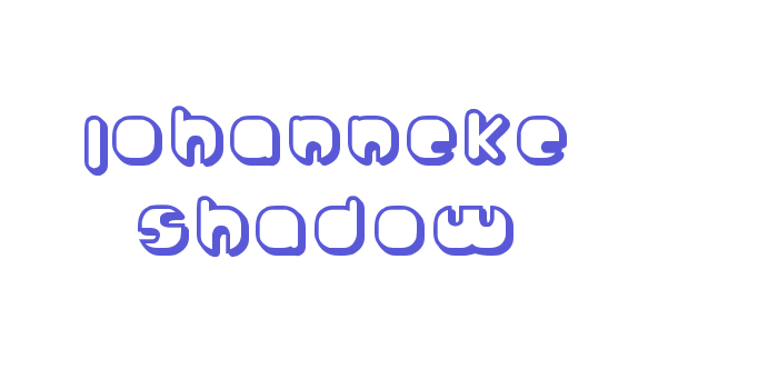 Johanneke Shadow Font Download