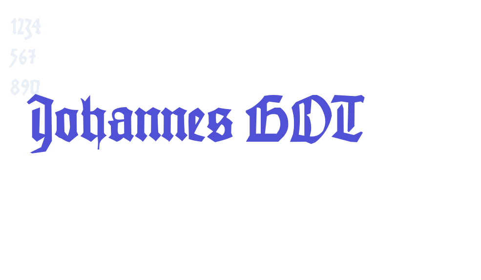 Johannes GOT-font-download