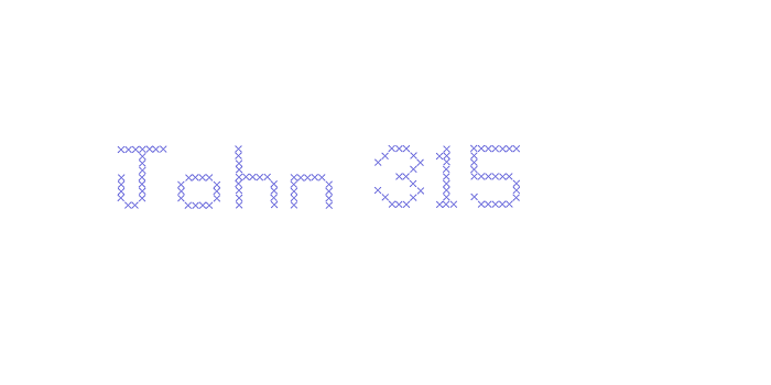 John 315 Font Download