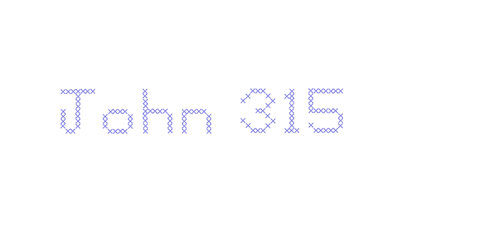 John 315 Font