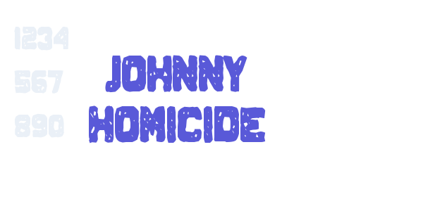 Johnny Homicide font free