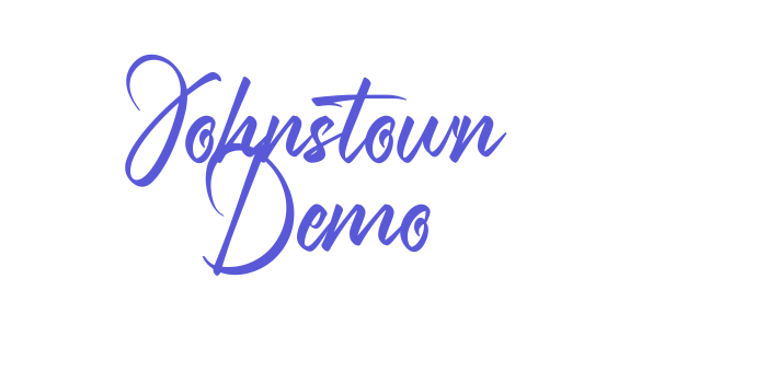 Johnstown Demo Font Download