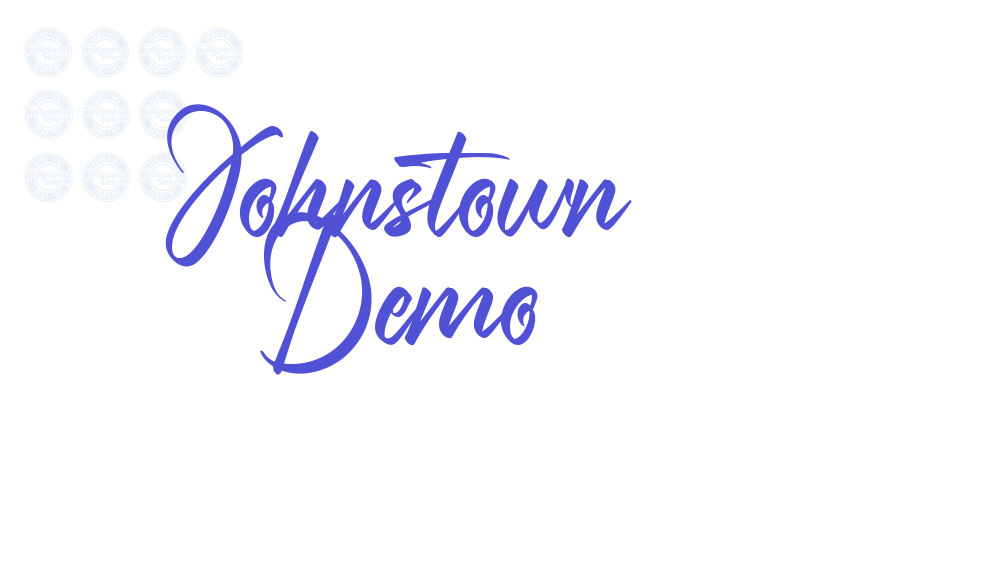 Johnstown Demo-font-download