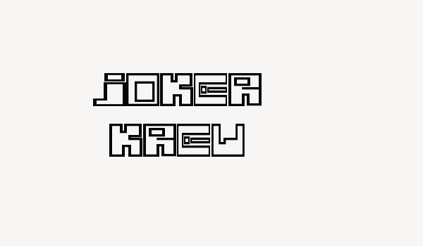 Joker Krew Font