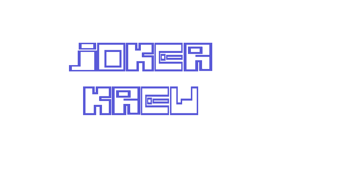 Joker Krew Font